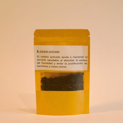 carbon activo para terrarios