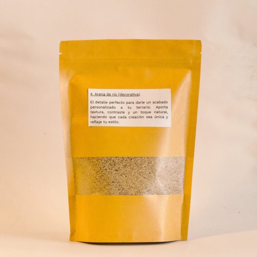 arena decorativa para terrarios